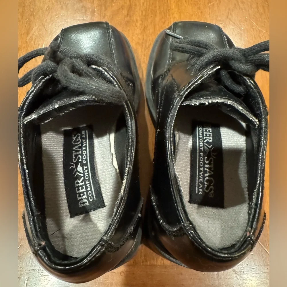 Deer Stags Gabe 6.5 Toddler Boy Dress Shoes Black